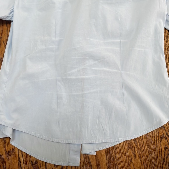 Gap Baby Blue Dress shirt with stretch (Lycra spandex.) - Picture 5 of 6